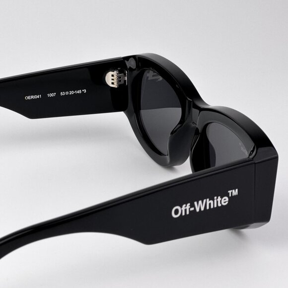 Off-White JOAN Sunglasses – Black Cat Eye Frame | Model OERI041 1007 - Picture 8 of 11